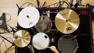 Byzance Traditional Complete Cymbal Set by Meinl Cymbals BT-CS1 - just drums