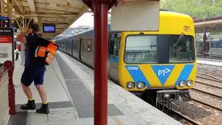 Metro trains on Tuesday the 14th of January 2020