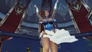 [MMD] Fate/ Grand Order  [Joining of the Sun and Moon/Belly Dance] Caster of Nightless City