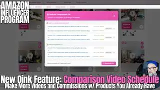 New Oink Feature: Comparison Video Schedule | Make More Videos & Commissions! 