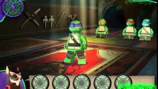Бесплатные игры онлайн  Игра Черепашки Ниндзя Лего драки игра для мальчиков