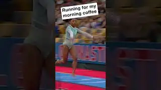 Running for my morning coffee