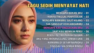 Lagu Sedih Menyayat Hati Vol.5 - Playlist Lagu Galau Menguras Air Mata | Sora Nostalgia