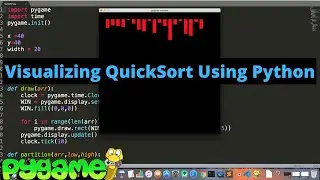 Visualising Quicksort using 