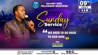 WE NEED TO GO BACK TO OUR HOW With Pr. CHRISTOPHE SEBAGABO | 09-07-2023