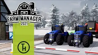Winters here on Tech Hench's Farm - Farm Manager 2021