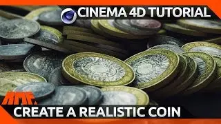 How to create a realistic looking coin in Cinema 4D