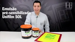 UNIFILM SOL | A emulsão serigráfica que proporciona detalhes finos na matriz