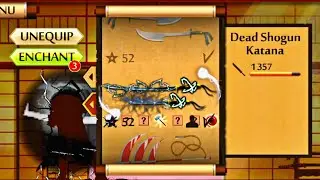 Shadow Fight 2 The Most Powerful Shogun with Dead Shogun Katana
