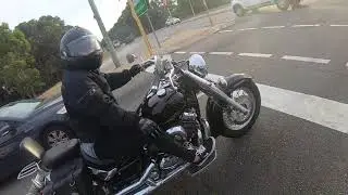 Yamaha V Star 650 and Honda CBR500