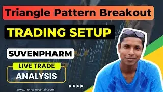 Triangle Pattern Breakout TRADING SETUP | Kaise Trade Identify Karenge | SUVENPHARM Trade Analysis