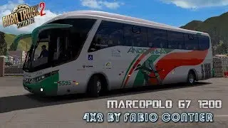 Marcopolo Paradiso G7 1200 Bus Mod | Ets2 Bus Mod | Ets2 Bus Mod 1.31