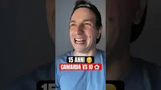 CAMARDA DEBUTTA A 15 ANNI VS ME ALLA STESSA ETÀ - Alessandro Vanoni 