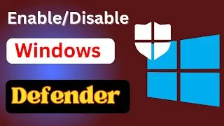 কীভাবে সহজেই Windows Defender Turn on / Off করবেন | How to turn on / Off windows Defender easy way..