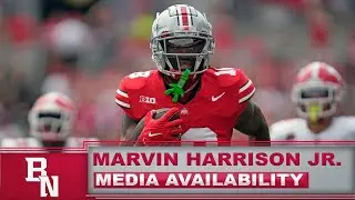 Ohio State WR Marvin Harrison Jr. Grateful for Hot Start, First TD