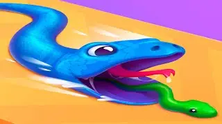 Snake Run Race - Gameplay Walkthrough - All Levels (IOS, Android)