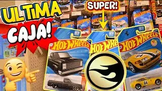 HOT WHEELS Q BOX WITH CHEVY SILVERADO, FERRARI, NEW PREMIUM SERIES PLUS A SUPER TREASURE HUNT.