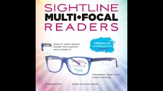Sightline P312 Multifous Reading Glasses