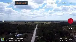 Dji Mavic Mini. 1st range Test Flight.