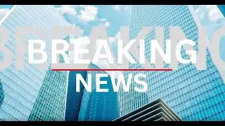 BREAKING NEWS INTRO | Stock  Video Template