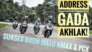 SUZUKI ADDRESS GADA AKHLAK SUKSES BIKIN MALU NMAX DAN PCX 160 😂🔥