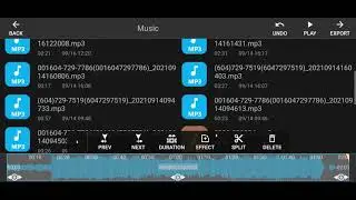 Joint, merge, cut MP3/audio files in your phone in easy steps