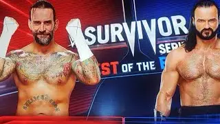 Cm Punk vs Drew McIntyre 30 minute iron man Survivor Series.ll