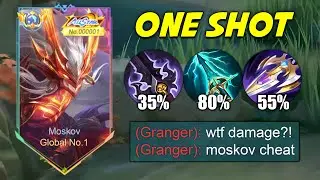 FINALLY!! NEW MOSKOV ONESHOT BUILD IS HERE!🔥 (INSANE DAMAGE) | MOSKOV BEST BUILD 2025