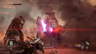 Horizon Forbidden West Slaying ThunderJaw #ps4 #gaming #horizonforbiddenwest #playstation #ps