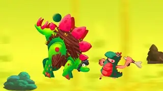 Dinosaurs v Cavemen Tower Defense Wars #13 Survival Mode
