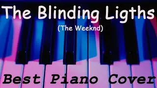 Blinding Lights - The Weeknd (Piano Tutorial Lesson + Sheet Music)