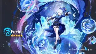 F2P vs Furina Banner Summons | Furina Pulls 6.1 | The True Pain of Being F2P in Genshin..