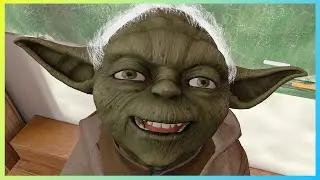 Yoda Teaches A Class!