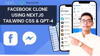 Build A Facebook Clone Using Next.js Tailwind CSS & GPT-4 | Facebook Clone In Next.js