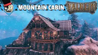 Valheim - House Building Guide - Mountain Cabin