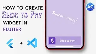 How to create a Slide to Pay Widget in Flutter | Slide to act in Flutter | Very easy | Abhicoder