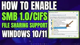 How to Enable SMB 1.0/CIFS File Sharing Support on Windows 10/11