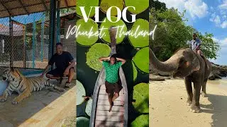 PHUKET, THAILAND VLOG | Yona Beach Club, Cafe Del Mar, Lily Pad Shoot, Elephant Photoshoot & MORE!!