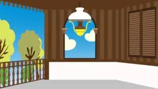 Looping Video Background - Teras Rumah Betawi