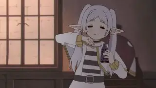 My Elf Grandma Frieren-sama! - Shikanoko Nokonoko Koshitantan Animation