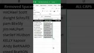 Clean house #MicrosoftExcel