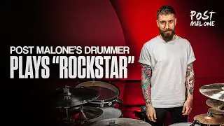 Post Malone's Drummer Plays 