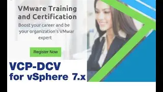 ➡️VCP - VMware Certified Professional (DCV) - 7.x - Demo Video