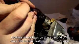 (270) The Blate Bypass: A Novel Attack on Disc-Detainer Locks (OnGuard motorcycle lock)