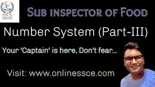Number System Math Part-3|| Food si math || WB Food Sub inspector math|| Chaperwise math|| SSCE