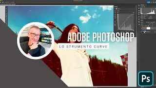 Il Pannello Curve di Adobe Photoshop.