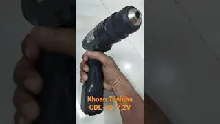 Khoan Toshiba 7,2V phù hợp cho việc gia đình