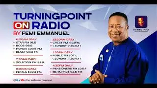Turning Point with Femi Emmanuel on Radio || 1st  September || TPGF