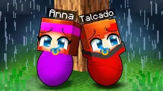 Bébé Anna et Bébé Talcado ont été abandonnés sur Minecraft !