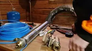 Housebuilding part 18 - Beginners guide to installing a deep well submersible pump Grundfos SQE 2-55